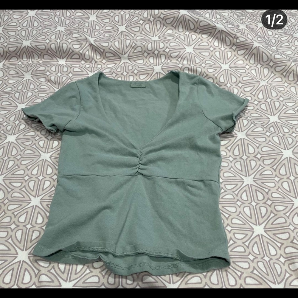 Sage creen top